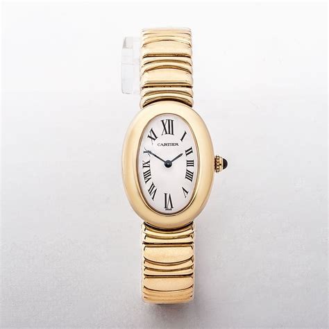 oval cartier watch|vintage cartier baignoire watch.